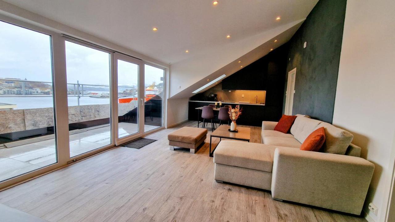 Lovely 2-Bedroom Loft With Panoramic View. Kristiansund Exterior foto